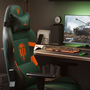 Diablo Chairs X-One 2.0 World of Tanks Gamer szék - Zöld / Narancs