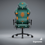 Diablo Chairs X-One 2.0 World of Tanks Gamer szék - Zöld / Narancs
