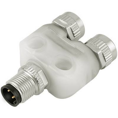 binder 79-5236-00-04 Érzékelő-/működtető elosztó és adapter M12 Adapter, Y Pólusszám: 4 1 db (79-5236-00-04)
