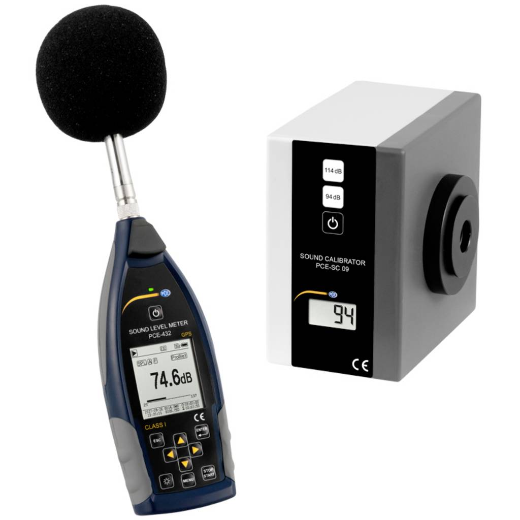 PCE Instruments Zajszintmérő (PCE-432-SC 09) (PCE-432-SC 09)