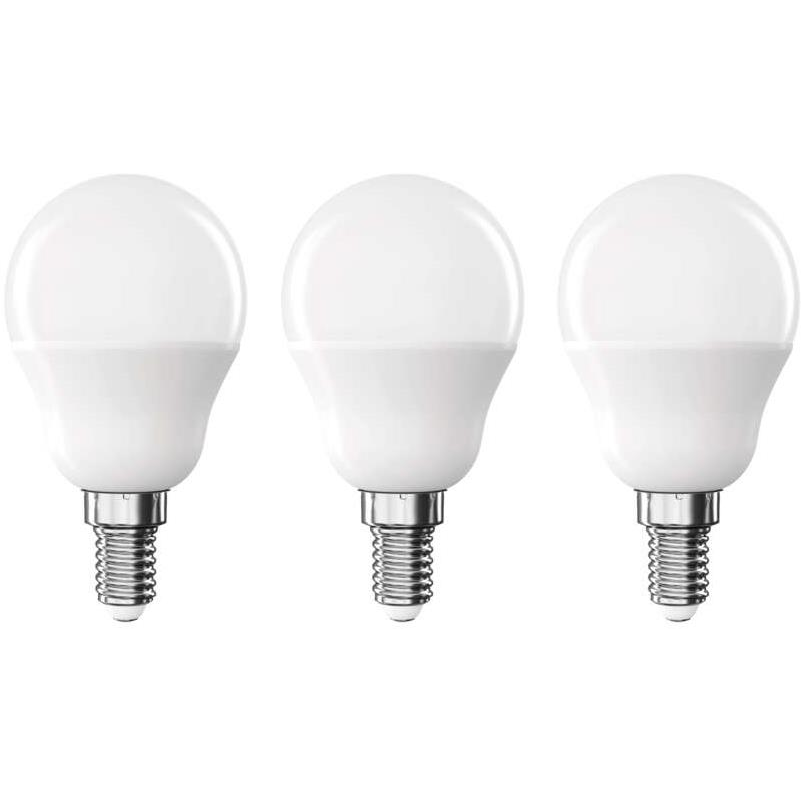EMOS Classic Mini Globe, E14, 4,2 W (40 W), 470 lm, meleg fehér - 3 db (1525731241)