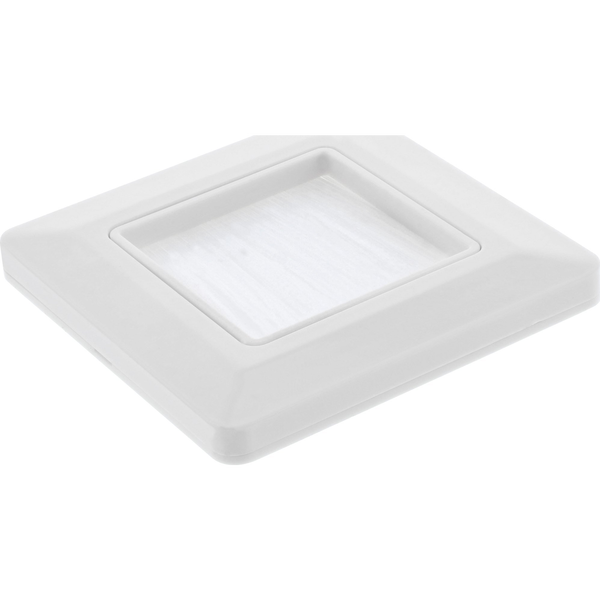 InLine 78501 Plaque de commutation et obturateur Blanc