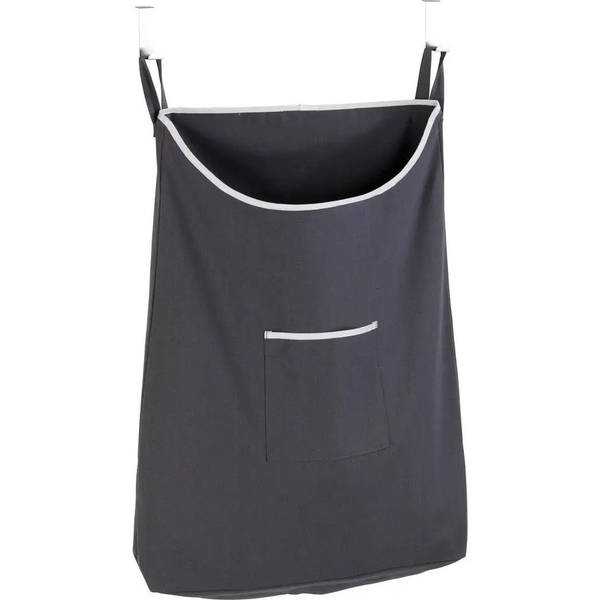 Kosz na pranie Wenko Torba na pranie, ubrania CANGURO GREY, zawieszana na drzwi, WENKO
