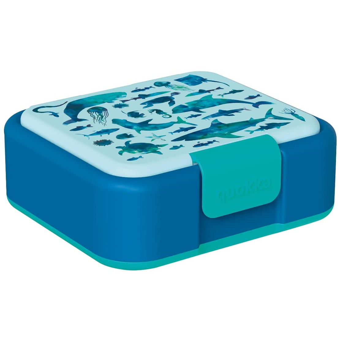 Quokka KIDS SEA ANIMALS NR uzsonnás doboz 1 l, 16,5 × 18 × 7 cm (137040254)