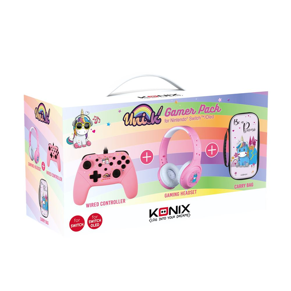 Konix Unik KX SW GAMER PACK BE A PRINC Set