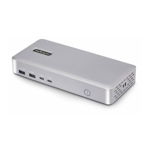 StarTech.com 155UE-USB4-DOCK dockingstation Ledningsført Sølv