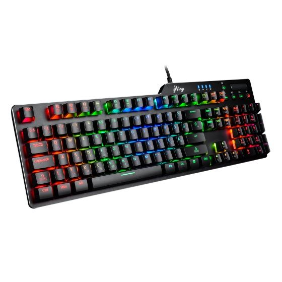 GWings GW999MKB mechanikus billentyűzet fekete (GW999MKB)