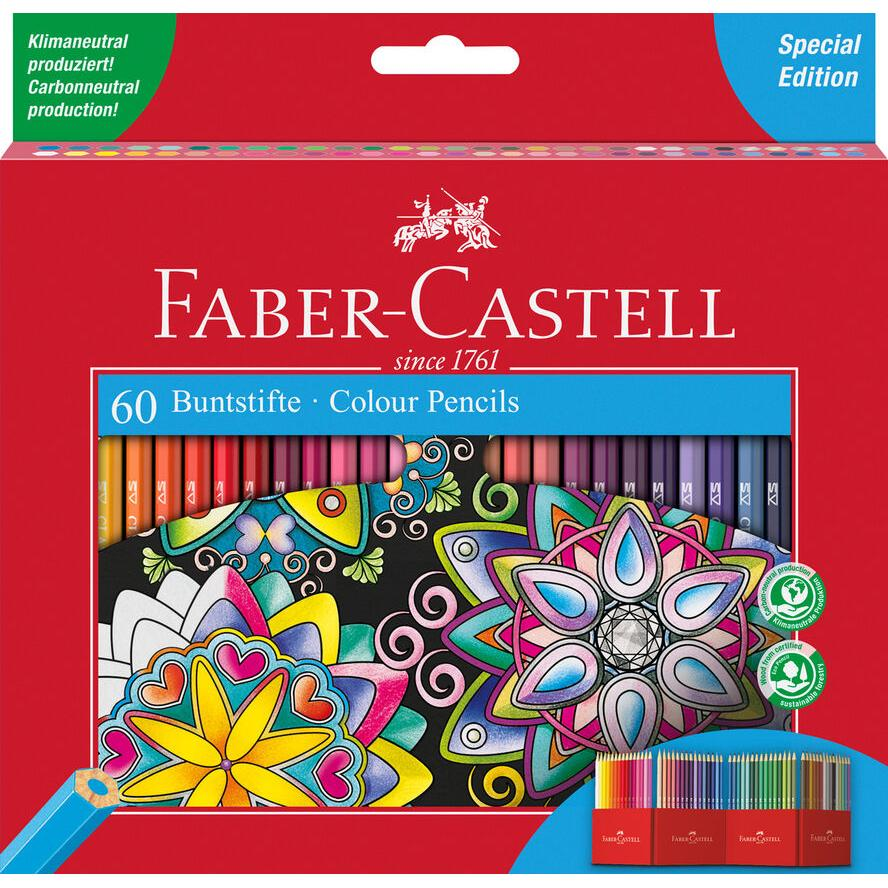 Faber-Castell 111260 60db-os színes ceruza készlet (111260)