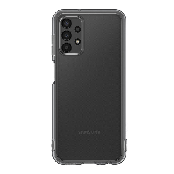 Силиконов калъф за телефон Samsung Galaxy A13 4G (Sm-A135F / A137F) тъмно сив