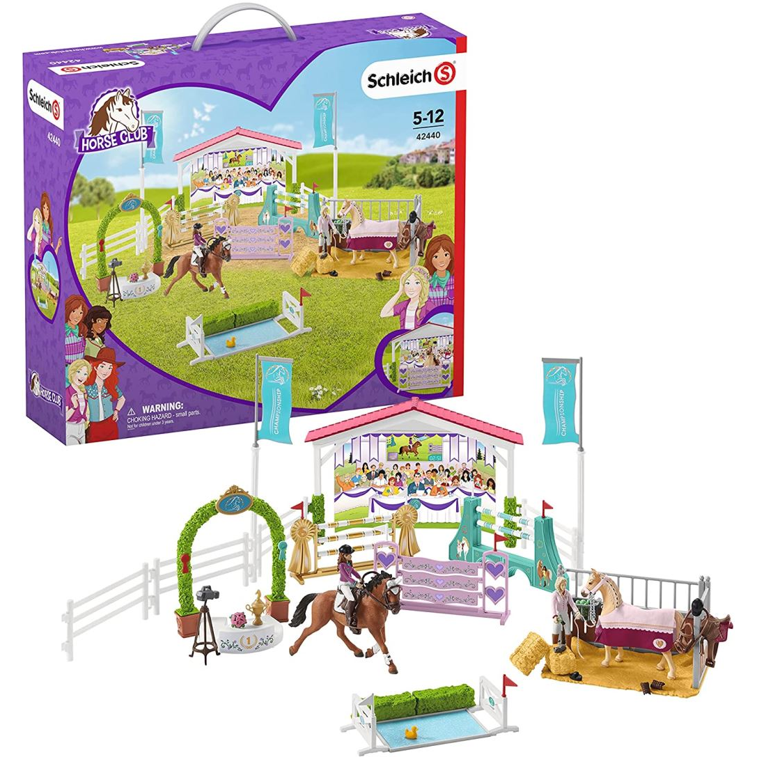 Schleich barátságos lovastorna játékszett (42440) (sch42440)