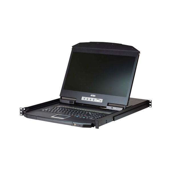 ATEN CL3108 KVM Switch Stativ-montering Sort