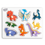SMILY PLAY Dřevěné puzzle dinosauři