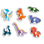 SMILY PLAY Dřevěné puzzle dinosauři