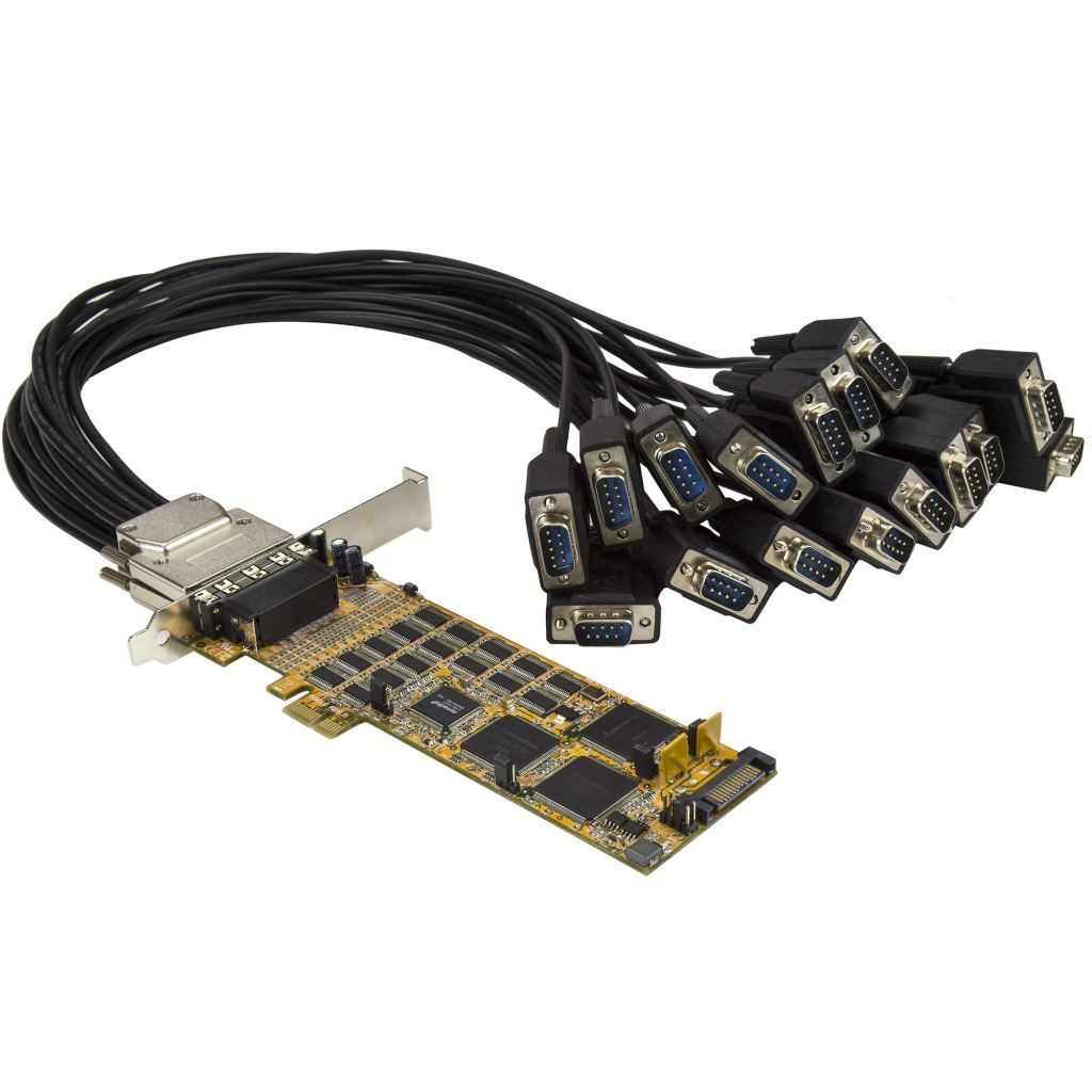 StarTech.com 16x Soros port bővítő kártya PCIe (PEX16S550LP) (PEX16S550LP)