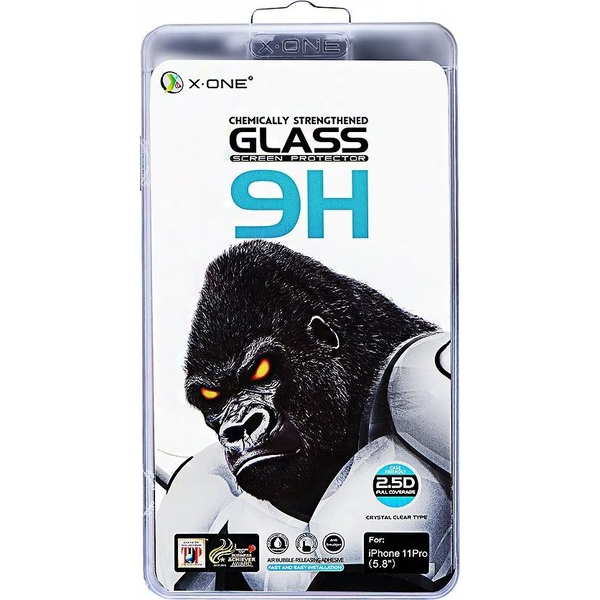 X-One Teljes Tok Extra Erős - iPhone 11 Pro Max (Teljes Képernyős) Edzett Üveg  9H Üvegfólia