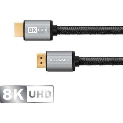 HDMI-HDMI 2.1 8K 1.8 m kábel Kruger&Matz (KM1265)