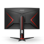 AOC C27G2U/BK LED display 68,6 cm (27") 1920 x 1080 px Full HD Černá, Červená