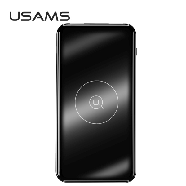 Powerbank Usams 10000 mAh fekete