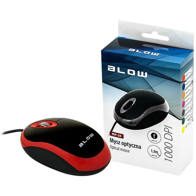 Blow MP-20 Optikai USB Egér (84-011#)