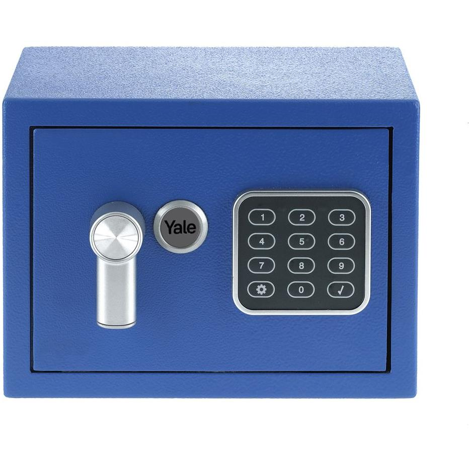 YALE Safe mini YSV / 170 / DB2 / B, kék (YSV/170/DB2/B)