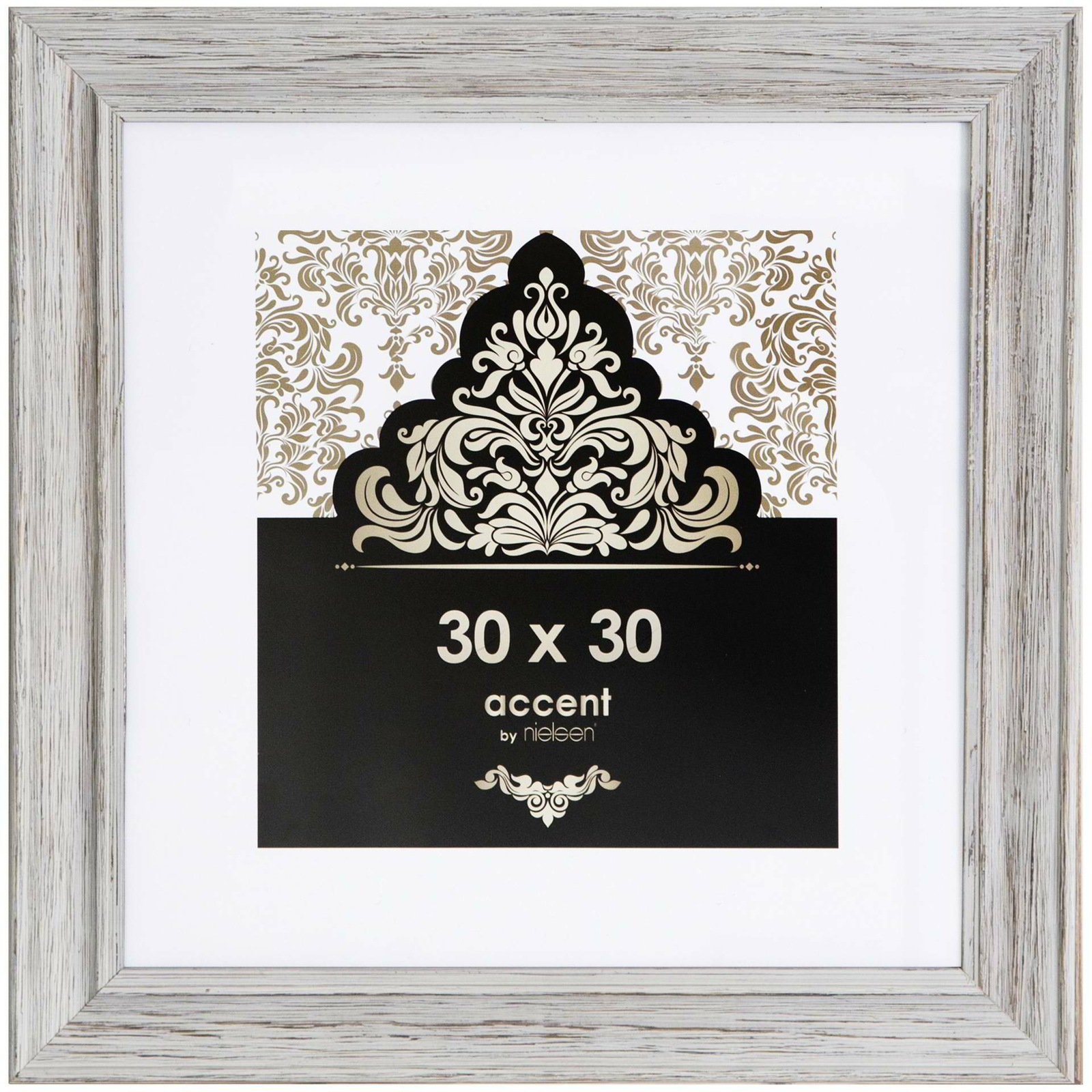 Nielsen 3233101 Accent Vintage 37.3x37.3 Képkeret - Fehér (3233101)