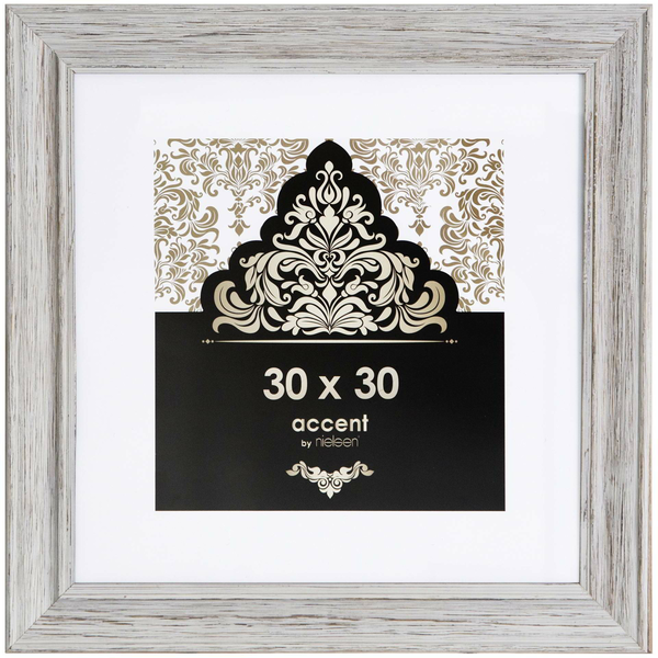 Nielsen 3233101 Accent Vintage 37.3x37.3 Képkeret - Fehér