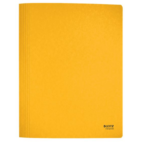 Leitz Recycle karbonsemleges karton gyorslefűző sárga (39040015) (leitz39040015)