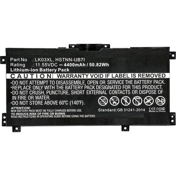 CoreParts MBXHP-BA0140 ricambio per laptop Batteria