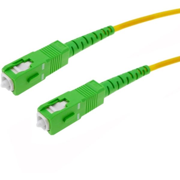 Techly ILWL D9-MA-010TY InfiniBand és száloptikai kábel 1 M SC SC/APC Sárga