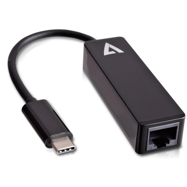 V7 USB-C to Ethernet adapter (V7UCRJ45-BLK-1E)