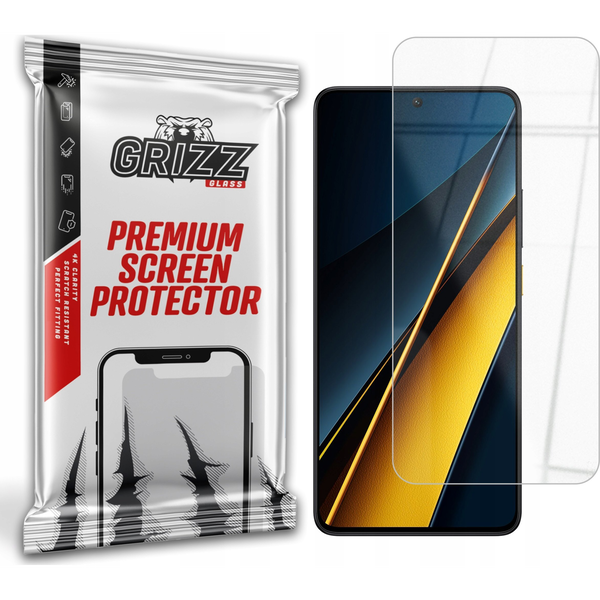  GrizzGlass Szkło hybrydowe GrizzGlass HybridGlass do Xiaomi Poco X6 Pro