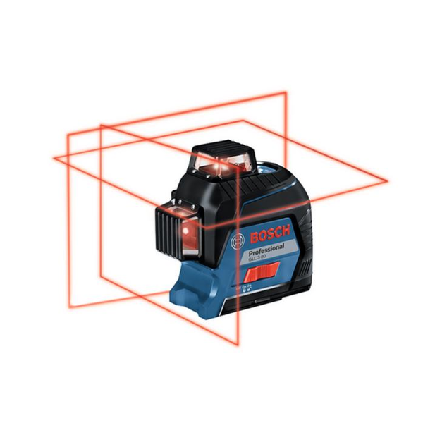 Bosch GLL 3-80 Professional Radový 30 m 630 - 650 nm (< 10 mW)