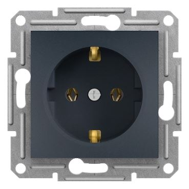 Schneider EPH2900171 ASFORA csavaros 2P+F csatlakozóaljzat antracit (EPH2900171)