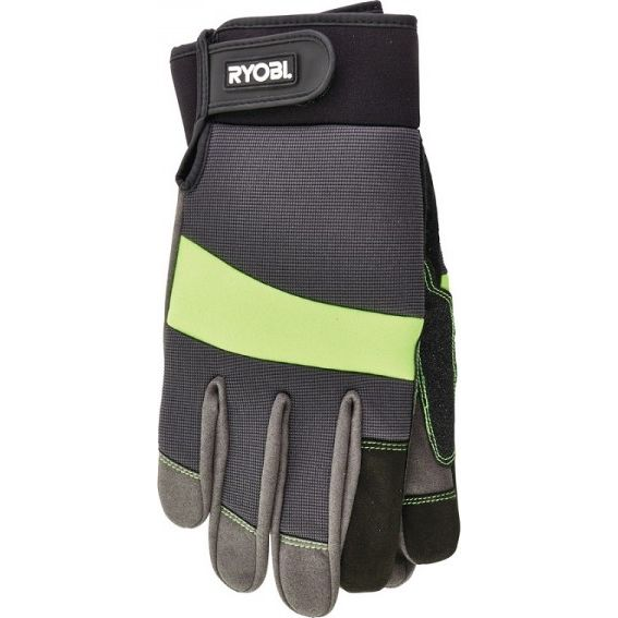 RYOBI RAC811L kerti kesztyű puha tenyérrésszel L (5132002991)