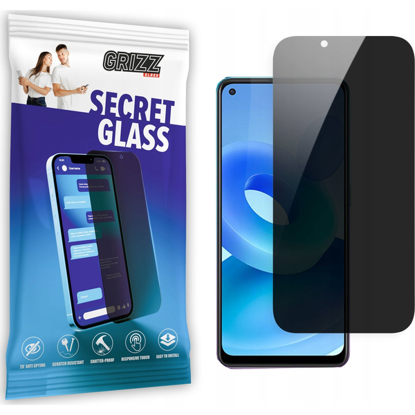  GrizzGlass Szkło prywatyzujące GrizzGlass SecretGlass Oppo A95 5G