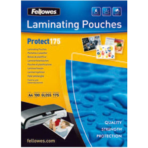 Fellowes 175 mikron A3 fényes lamináló fólia (100 db / csomag)