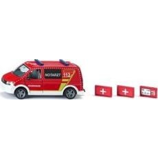 Siku VW T6 Emergency Car Ambulancemodel Formonterede 1:50