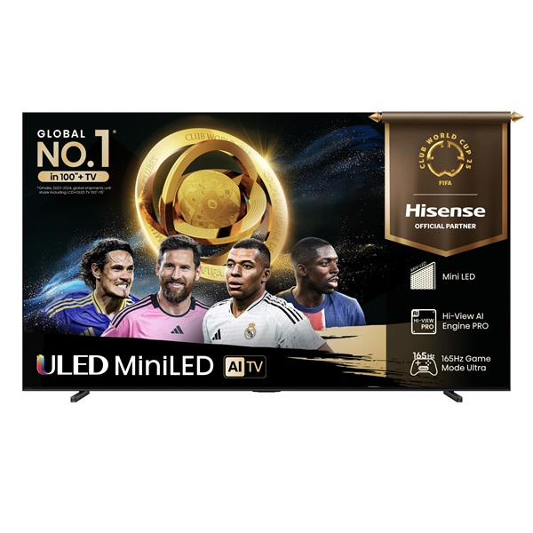 Hisense 100U7Q 2,54 m (100") 4K Ultra HD Smart TV Wifi Zwart