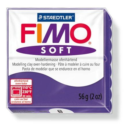 FIMO "Soft" gyurma 56g égethető szilva (8020-63) (8020-63)