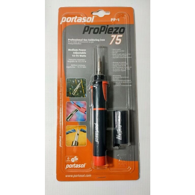 Portasol ProPiezo forrasztópáka, gázpáka készlet (011289260)