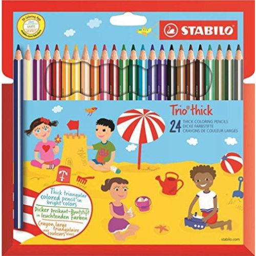 STABILO Trio Thick Multi 24 pz