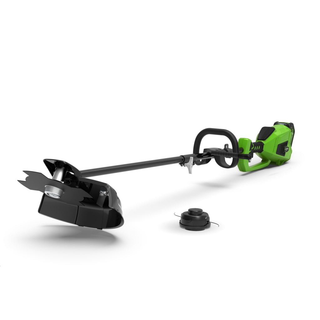 Greenworks GD40BC akkumulátoros fűszegélynyíró, 40V, akku és töltő nélkül, felső motoros (GD40BC)