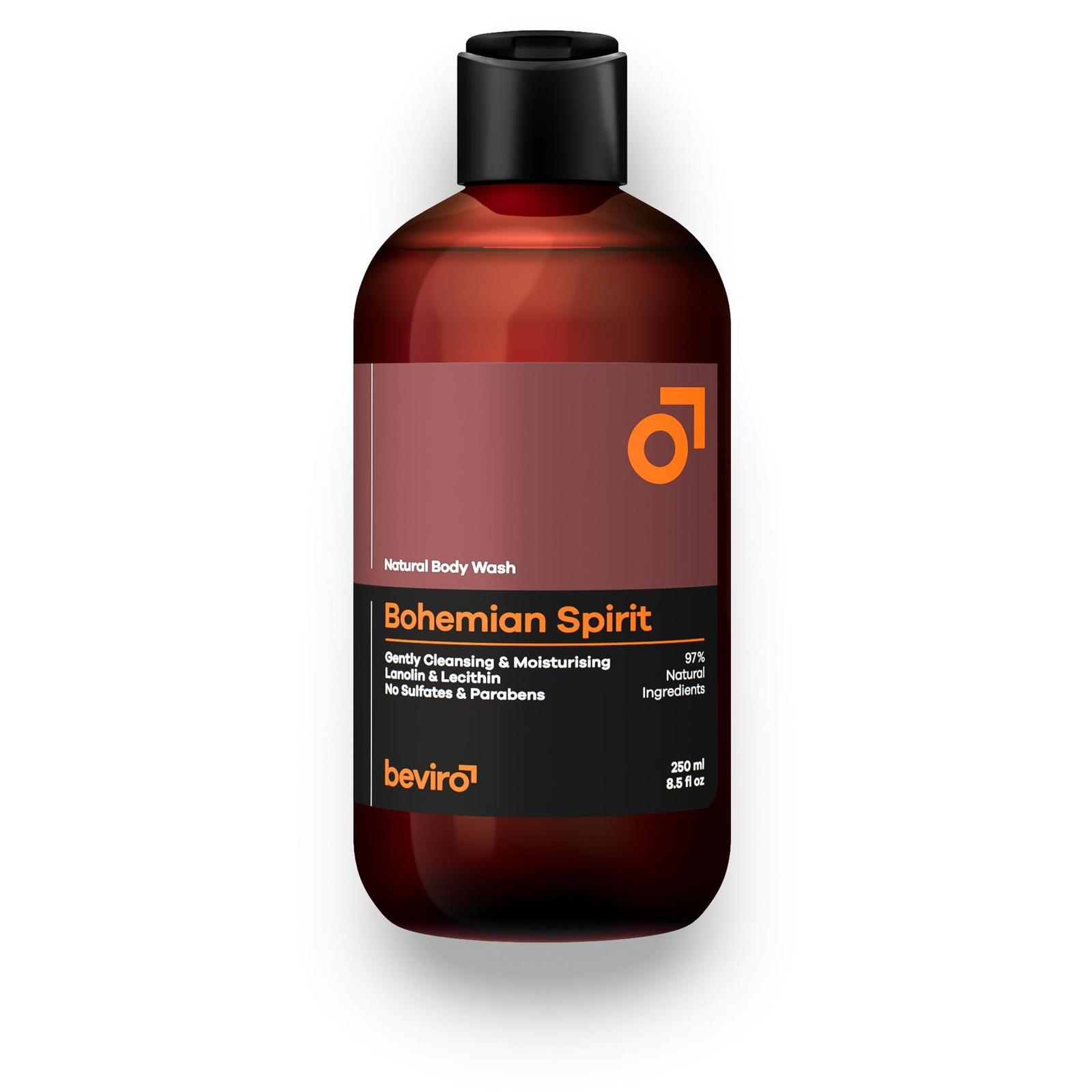BEVIRO Natural Body Wash Bohemian Spirit 250 ml (8594191204184)