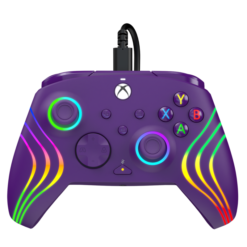 PDP Afterglow Wave Purpurová USB Gamepad Analógový/digitálny PC, Xbox Series S, Xbox Series X (049-024-PR)