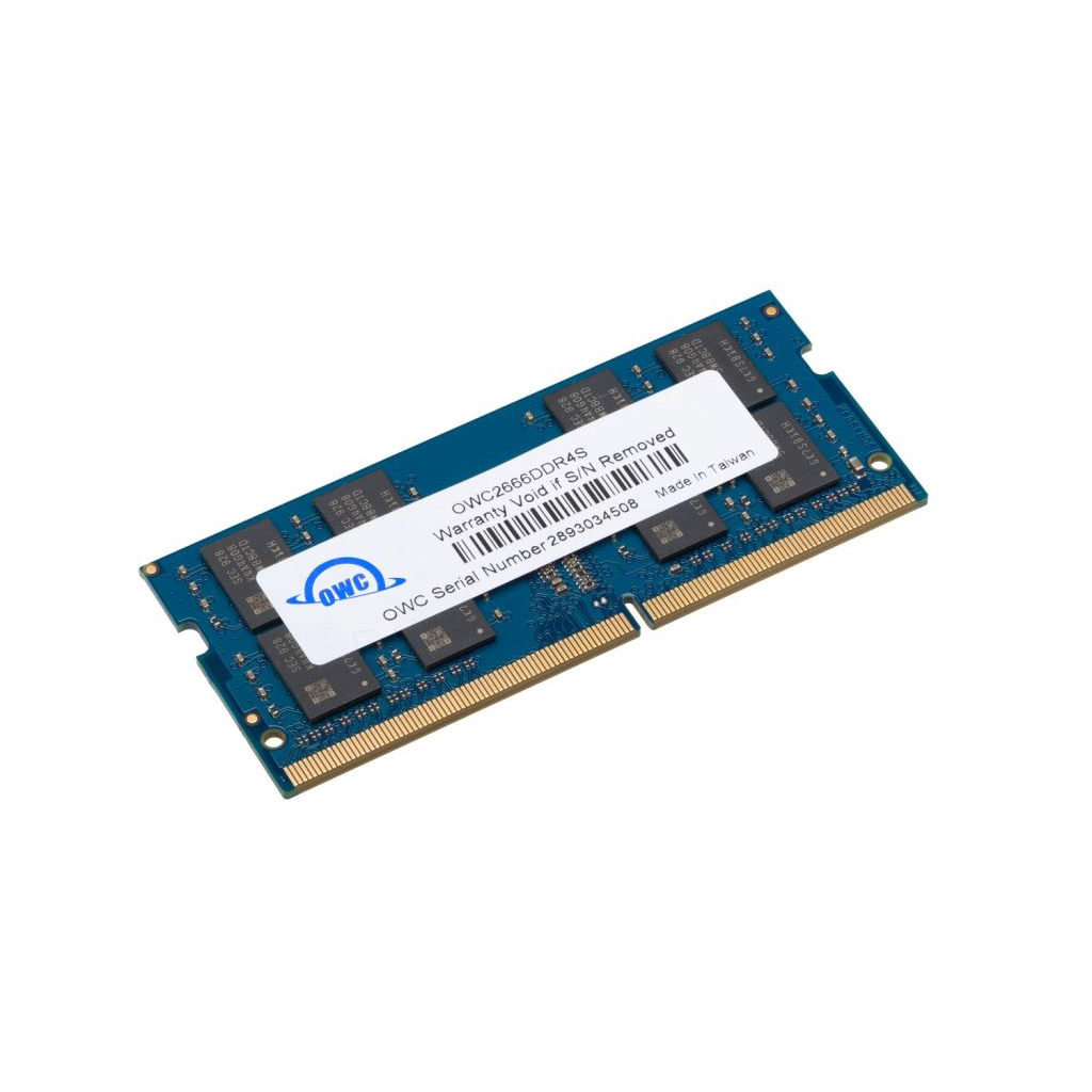 OWC 32GB 2666MHz DDR4 SODIMM Notebook Memória (OWC2666DDR4S32G)