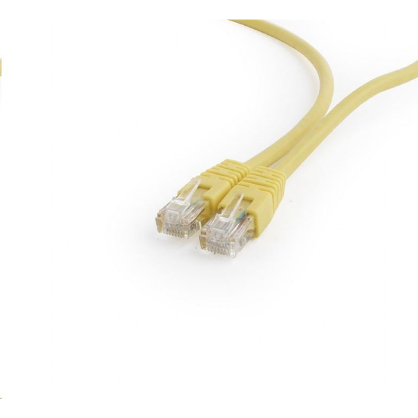 gembird UTP Cat6 Patchkabel, 0,5 m, gelb