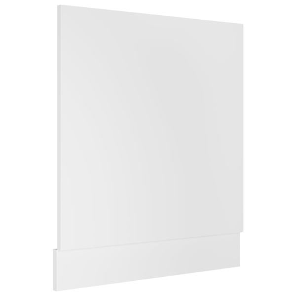fehér forgácslap mosogatógép-panel 59,5 x 3 x 67 cm