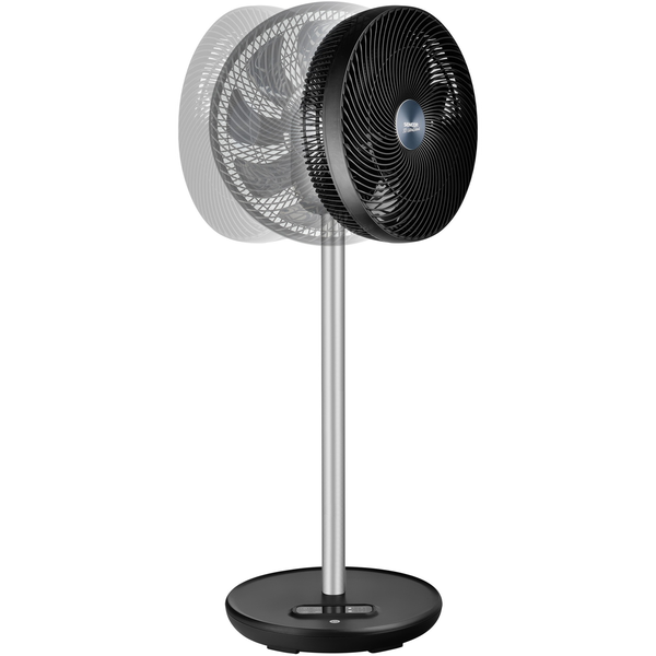 Sencor SFN 3040BK Интелигентен стоящ вентилатор, 26 W, 8 скорости, 4 режима, автоматично завъртане на 90° хоризонтално и вертикално, 12-часов таймер, управление Sencor HOME App, черен