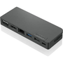 Lenovo 4X90S92381 dokovací stanice/replikátor portů Kabel USB 3.2 Gen 1 (3.1 Gen 1) Type-C Šedá