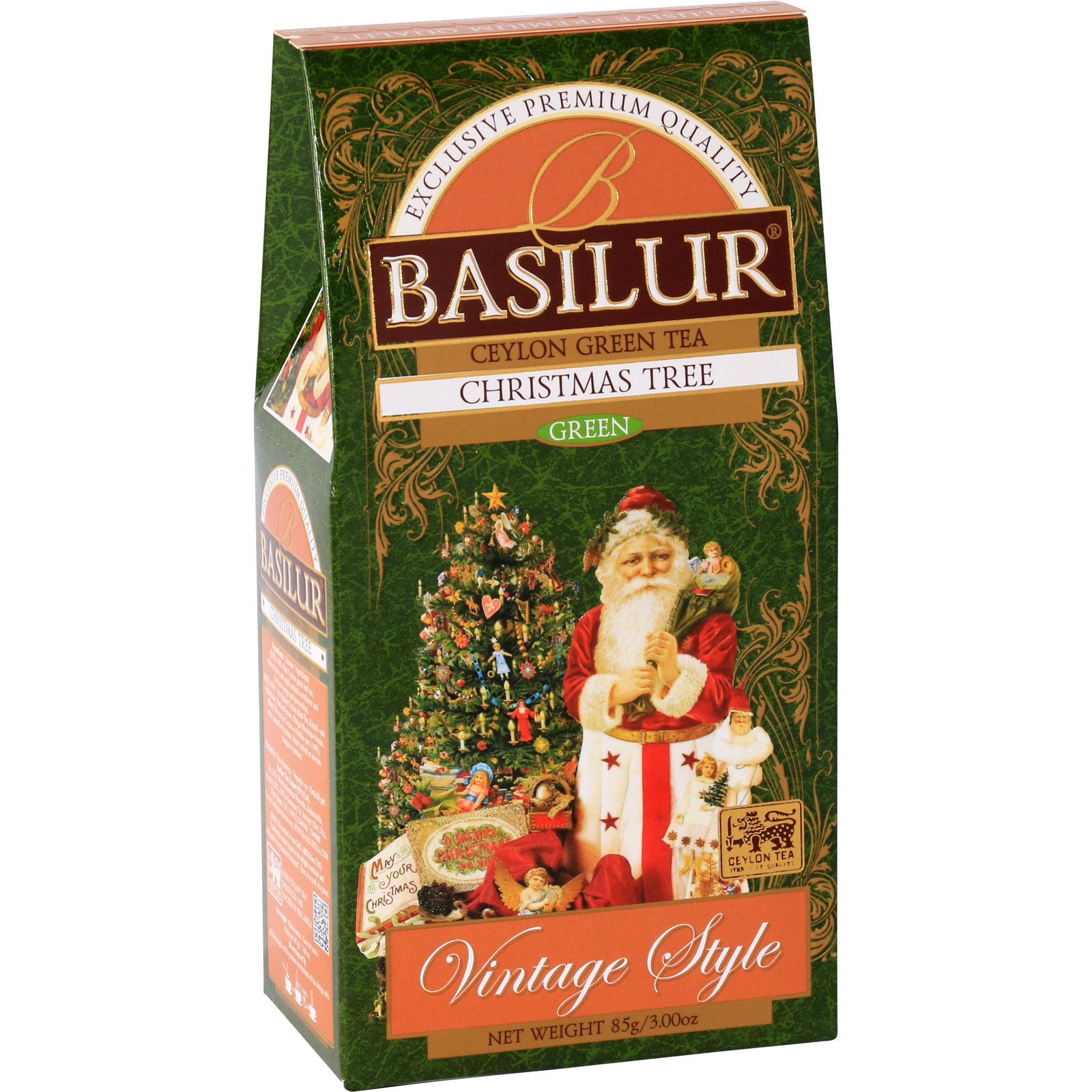 BASILUR Vintage Christmas Tree 85 g, papír (4792252932838)